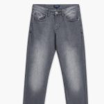 Men Branded Denim Jeans - Grey