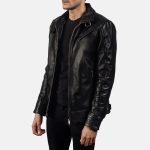 Legacy Black Leather Jacket - Image 2