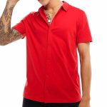 Jay Cee Men's Short Sleeve Casual Shirt