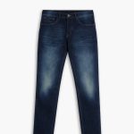 Men Branded Denim Jeans - D/Blue