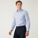 Mens L/S ( 65-35% ) Plain Formal Shirt