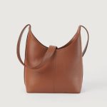The Stefani Brown Leather Hobo Bag